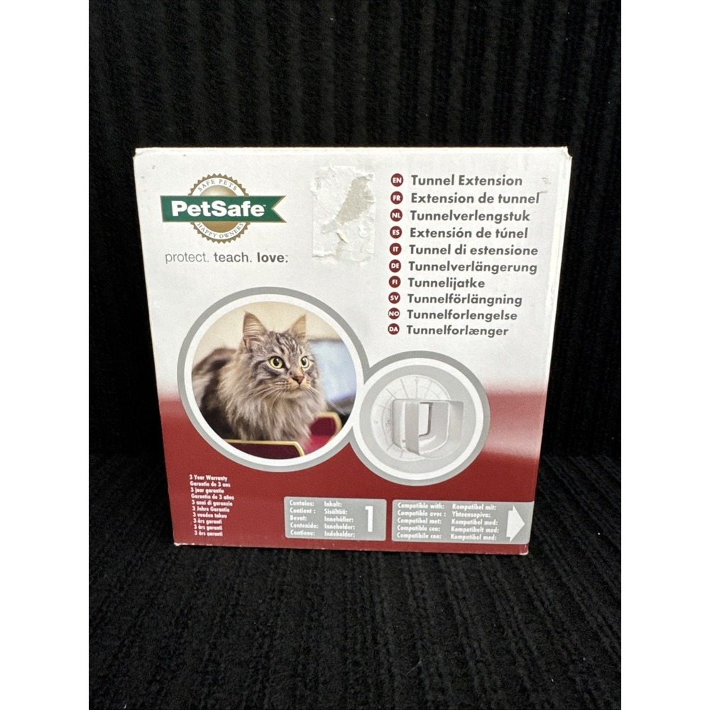 PetSafe‎ Microchip Cat Door Tunnel Extension PAC54-16248 | Adds 2" Depth